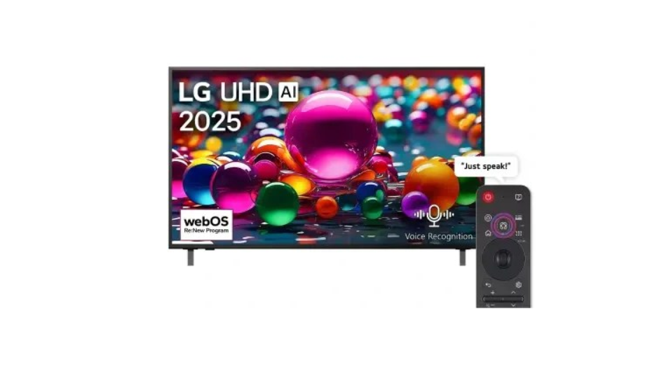 تلویزیون ال جی مدل UA8500 سایز ۵۰ اینچ Ultra HD 4K نمای ۳