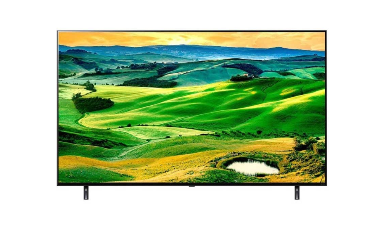 تلویزیون ال جی ۶۵ اینچ مدل QNED80 کیفیت تصویر Ultra HD 4K نمای ۳